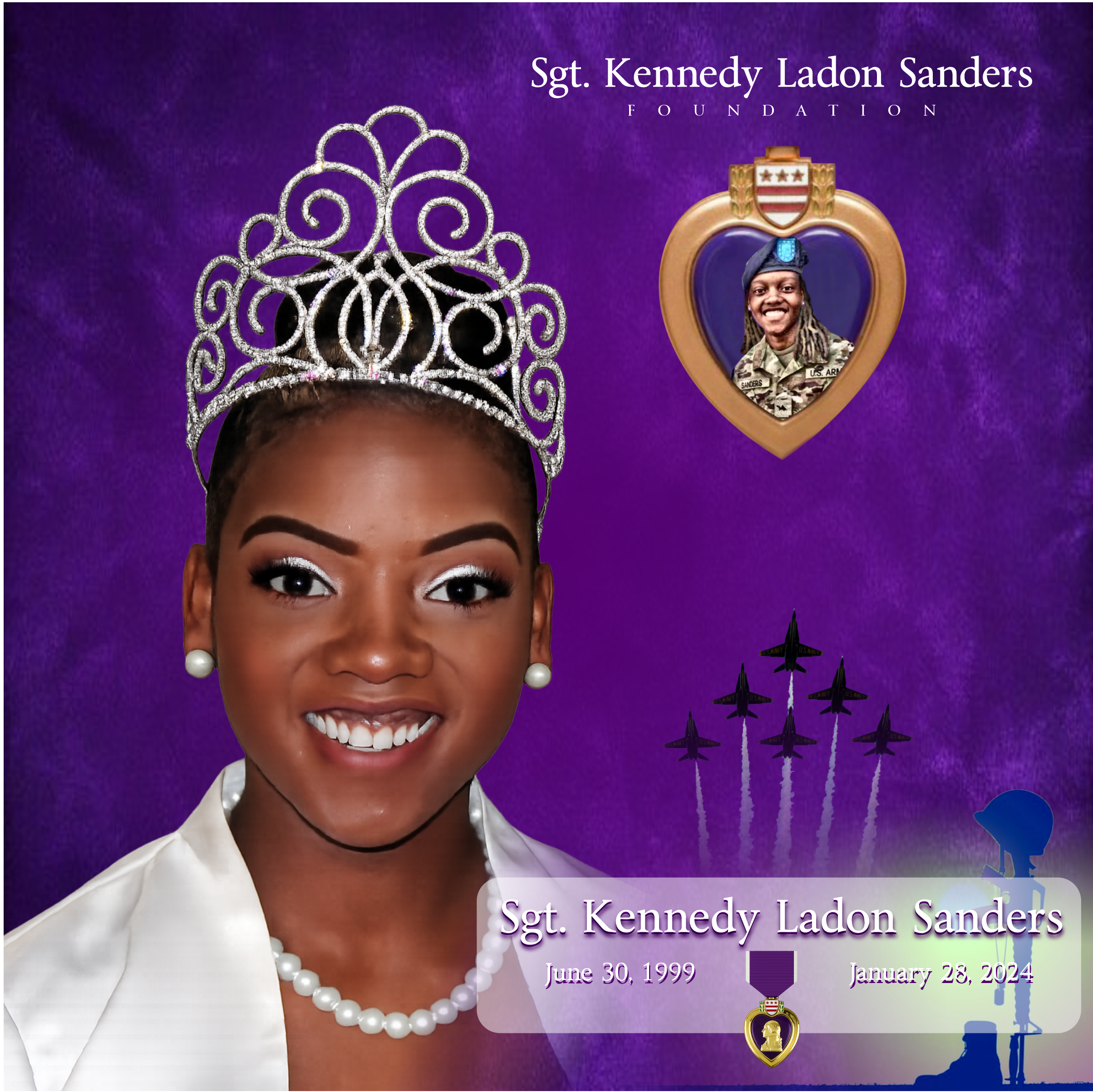 Sgt. Kennedy Ladon Sanders memorial image 3